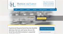 Desktop Screenshot of harrisonlamar.com